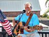Jack Worthington played to the Labor Day crowd on the beautiful deck of Bourbon Street on the Beach.
